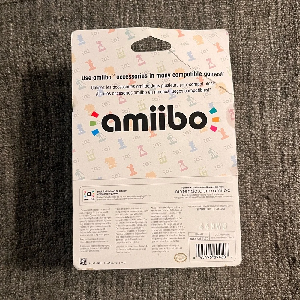 Nintendo Mr. Game and Watch‎ Amiibo Figure Super Smash Bros. Series Brand new - Picture 3 of 6
